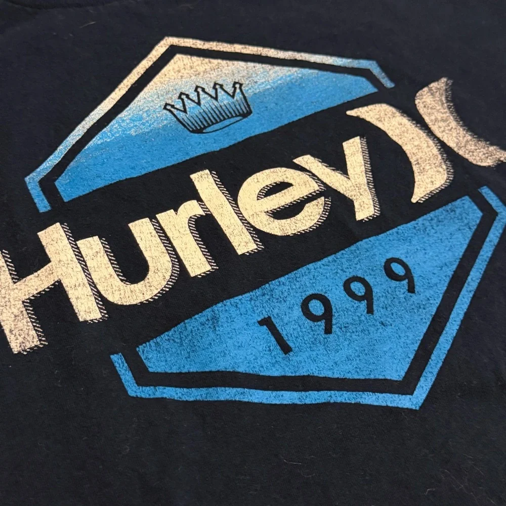 Hurley Men’s 1999 Navy Tee LARGE NWOT - Picture 3 of 3